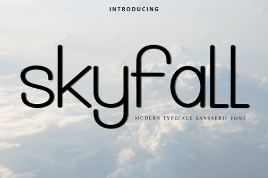 Skyfall Font